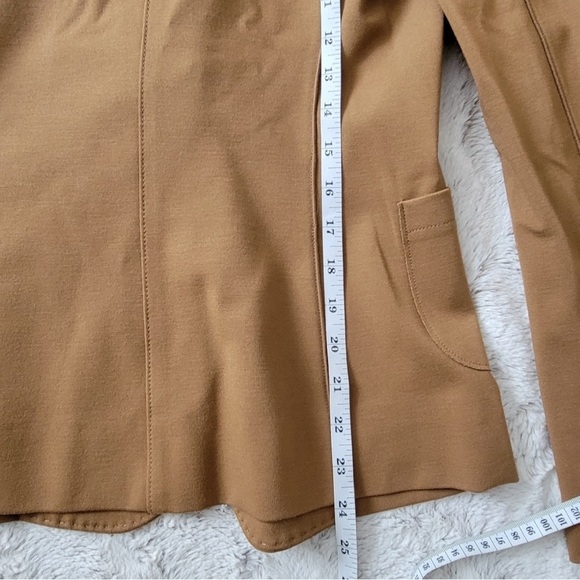 Les Copains Blazer in Cafe Brown with Hidden Single Button & Two Pockets - Picture 7 of 10